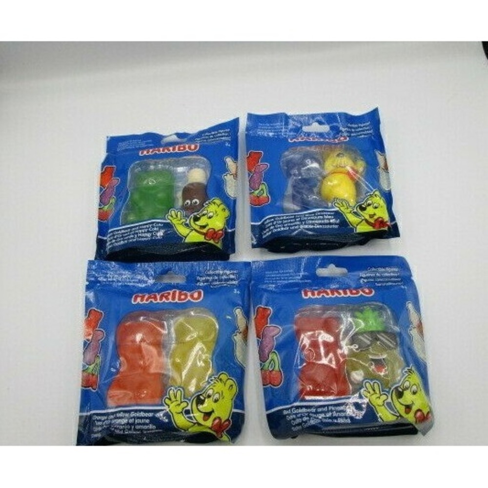 Haribo Gold Bear Collectibles Mini Figures Scented Set Of 4